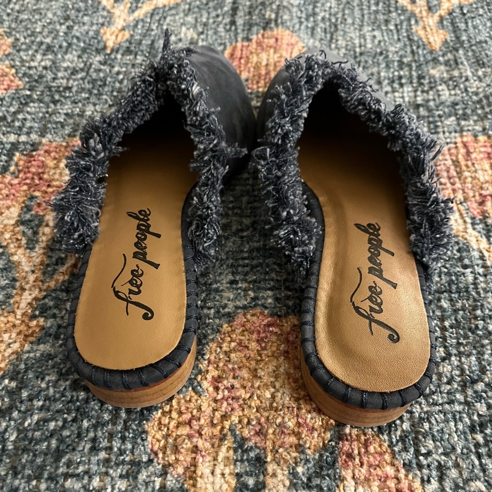 Free People Newport Suede Mules - Picture 5 of 8